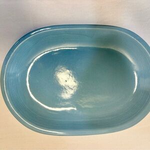 Gibson Lt Country Blue Serving Dish Tray Platter 12 x 8.5 Made in China